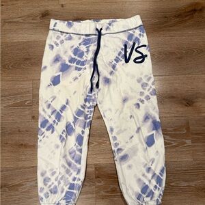Victoria’s Secret Cropped Tie Dye Joggers - Size Small